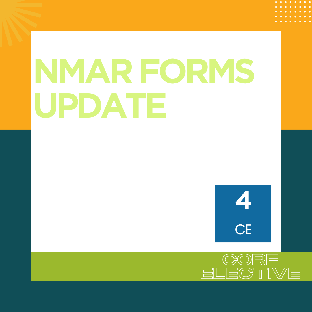 NMAR Forms Update- 4CE