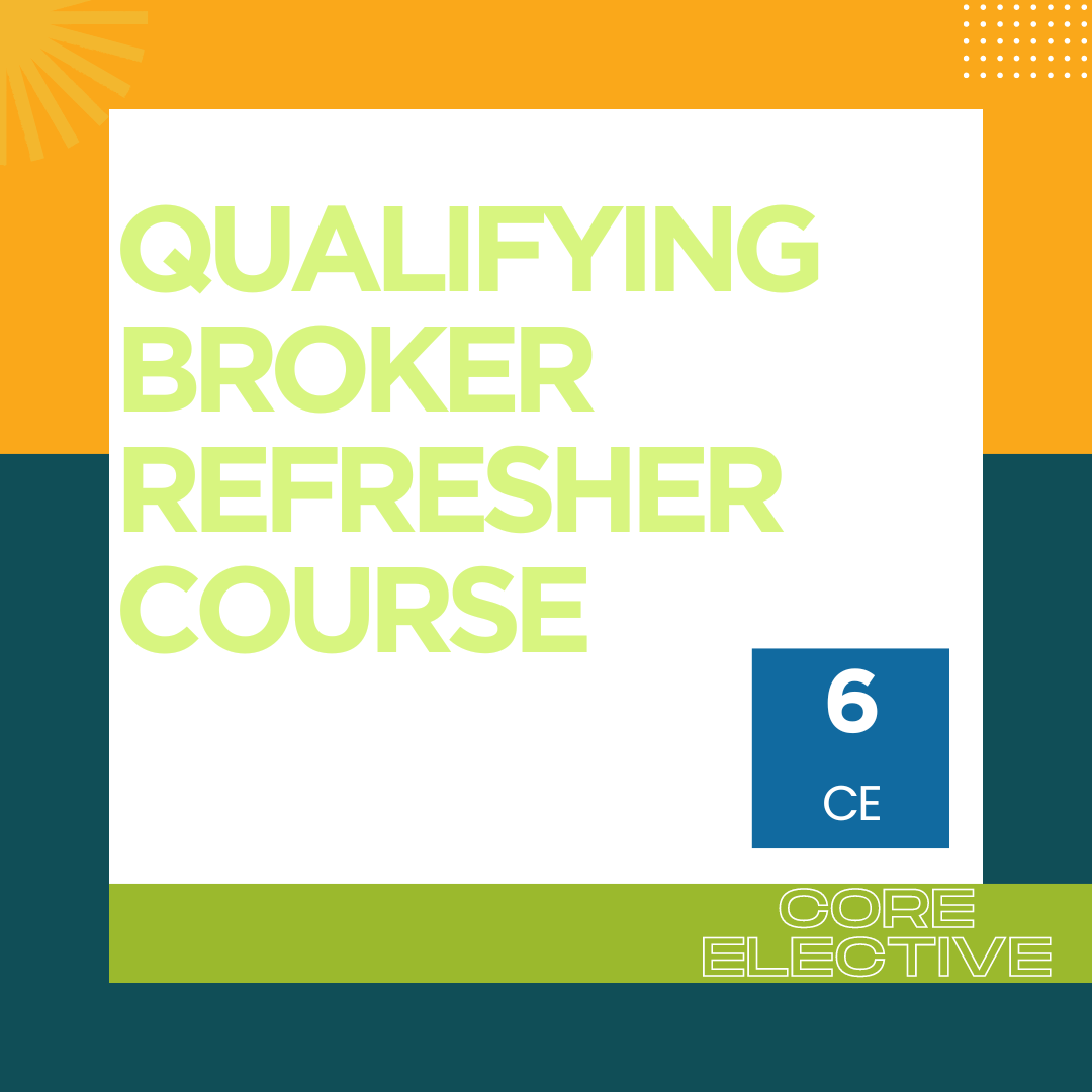 QB Refresher Course - 6CE