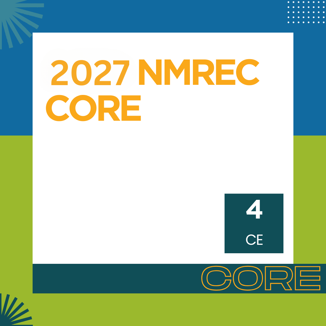 2027 NMREC Core Course -4CE